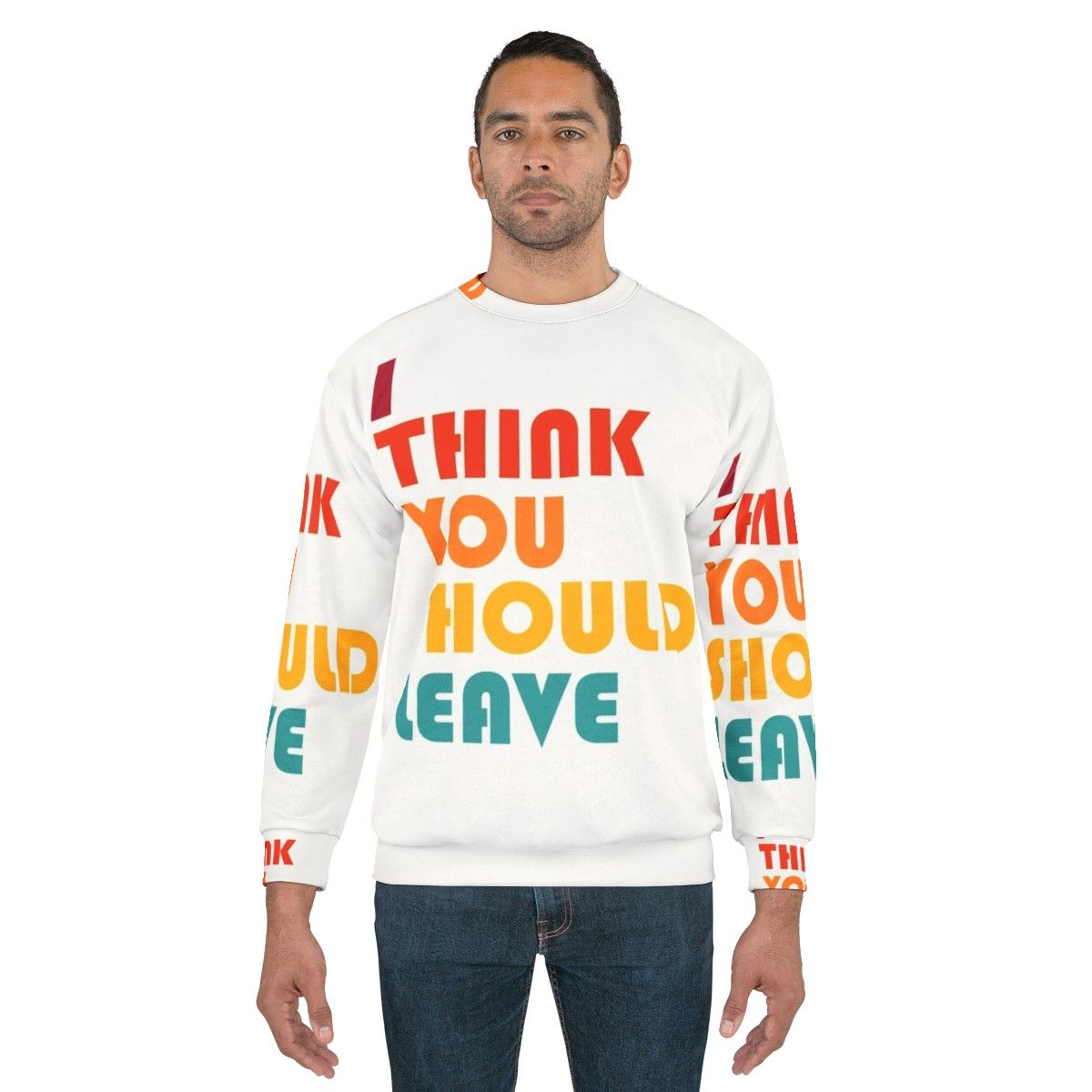 Retro "I Think You Should Leave" Comedy Sweatshirt by Tim Robinson - men