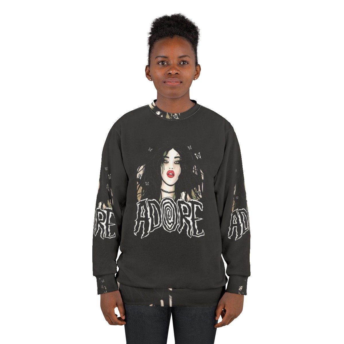 Adore Delano Punk Rock Drag Queen Sweatshirt - women