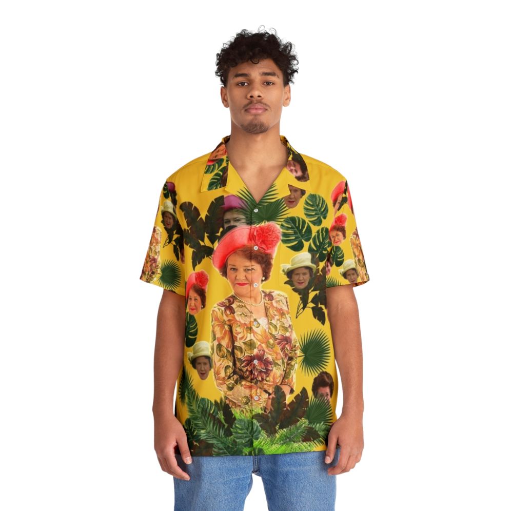 Hyacinth's Bloomin' Hawaiian Shirt - Keeping Up Appearances Inspired - People Front