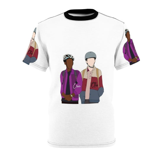 Otis and Maeve Inspired Sex Education TV Show Themed AOP T-Shirt