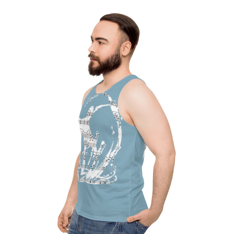 Sayaka Miki Anime Tank Top - men side