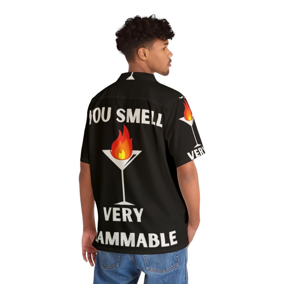 David Rose "You Smell Very Flammable" Hawaiian Shirt - People Back