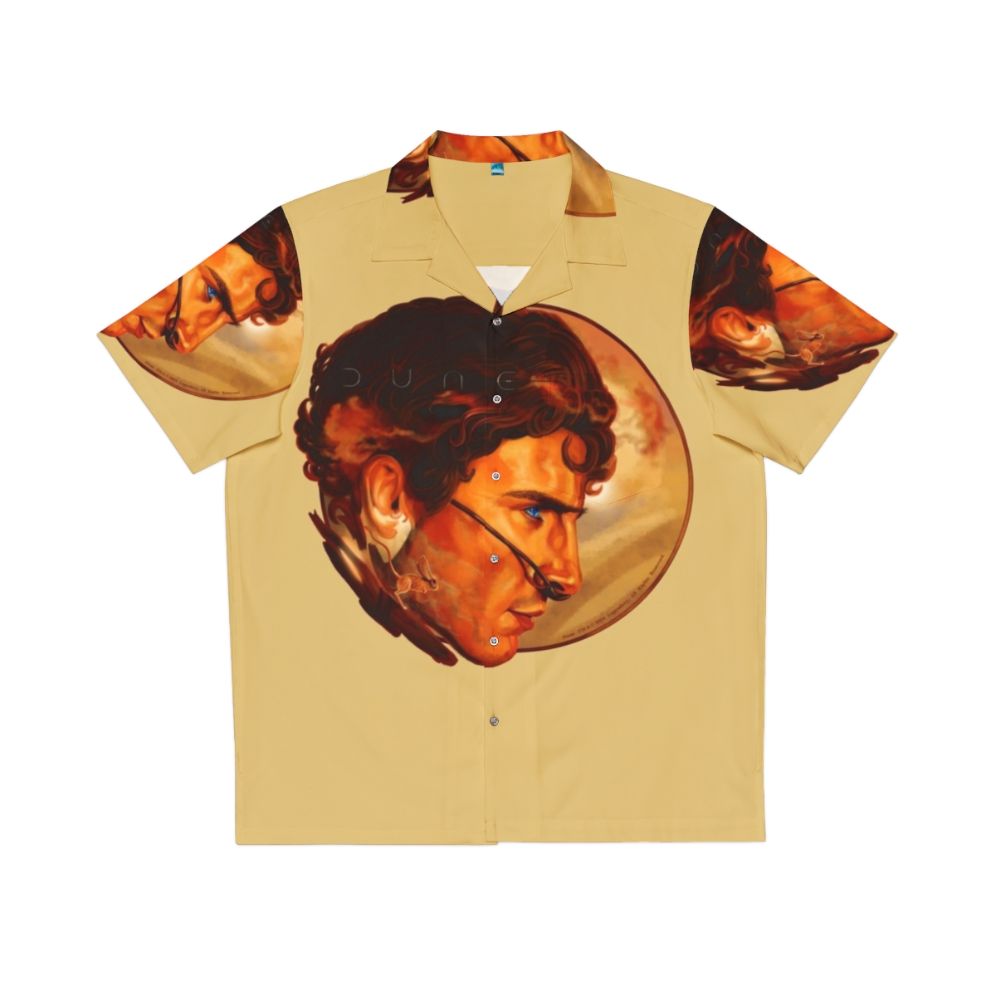 Dune Paul Atreides Hawaiian Shirt featuring digital painting artwork