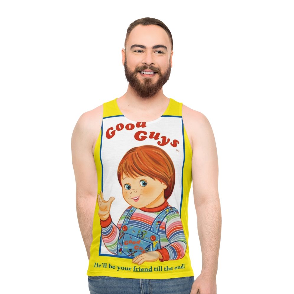 Chucky Doll Unisex Tank Top - men