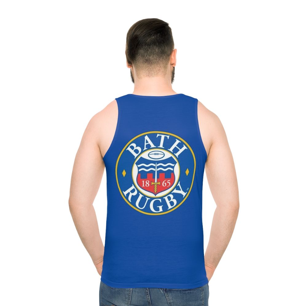 Bath Rugby Unisex Sports Tank Top - men back