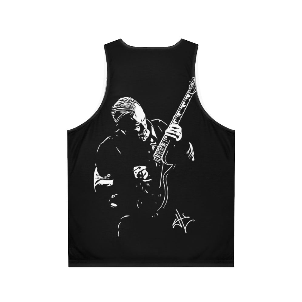 James Hetfield Metallica Vector Art Unisex Tank Top - Back