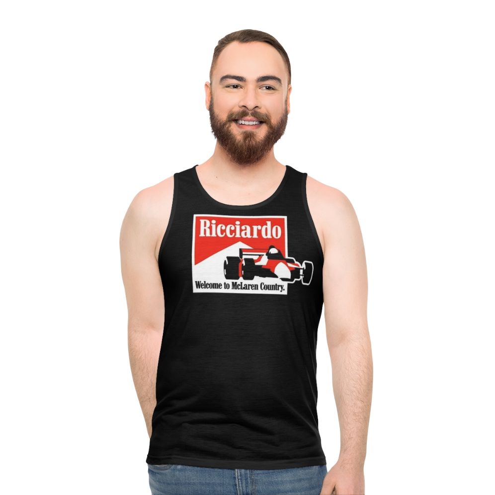 Ricciardo 2021 Unisex Formula 1 Racing Tank Top - men