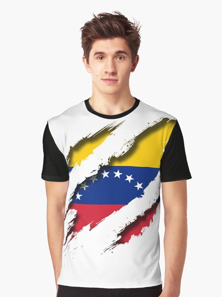 Venezuela Pride Graphic T-Shirt - Men