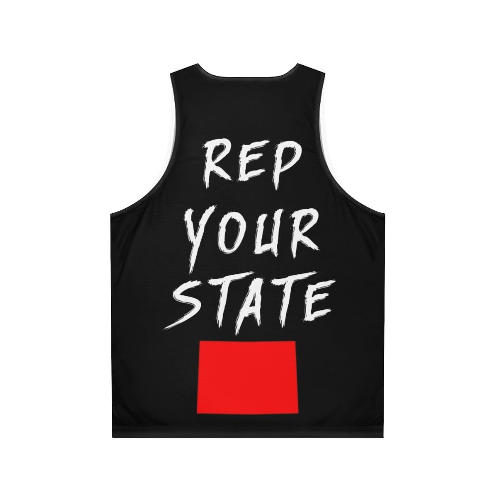 Colorado state unisex tank top - Back