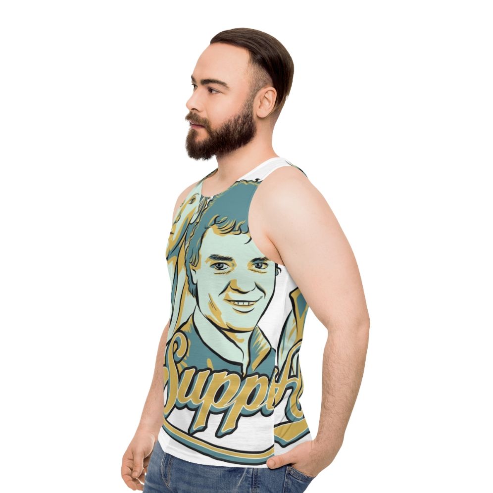 Air Supply Retro Music Unisex Tank Top - men side