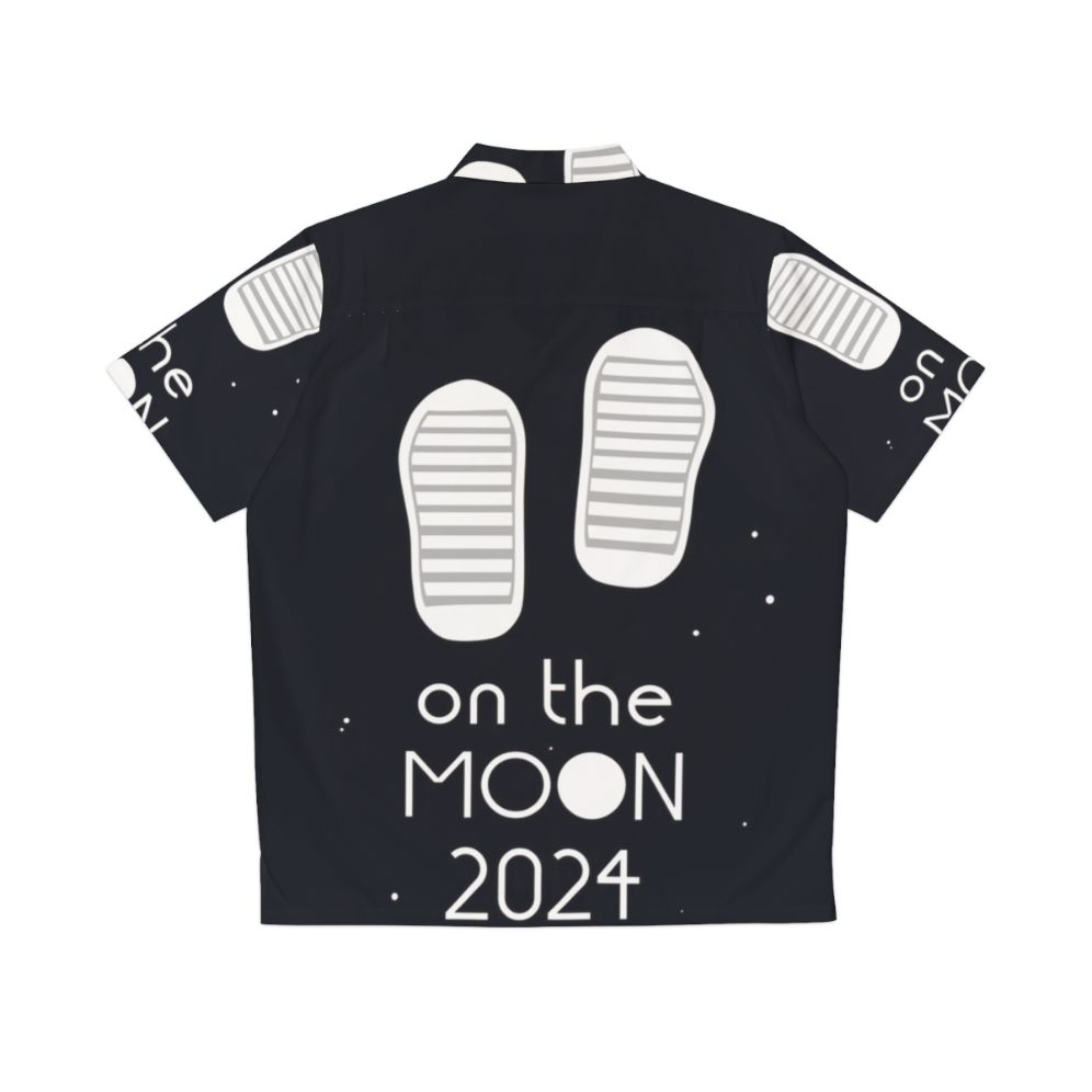 Boots On The Moon 2024 Space Force Netflix Comedy Hawaiian Shirt - Back