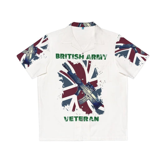 British military Hawaiian shirt for army veterans and UK soldiers