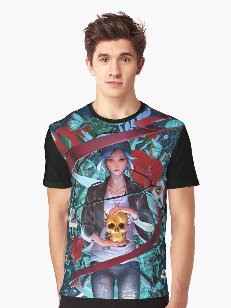 "Life is Strange Destiny Graphic T-Shirt featuring Chloe Price and Max Caulfield" - Men