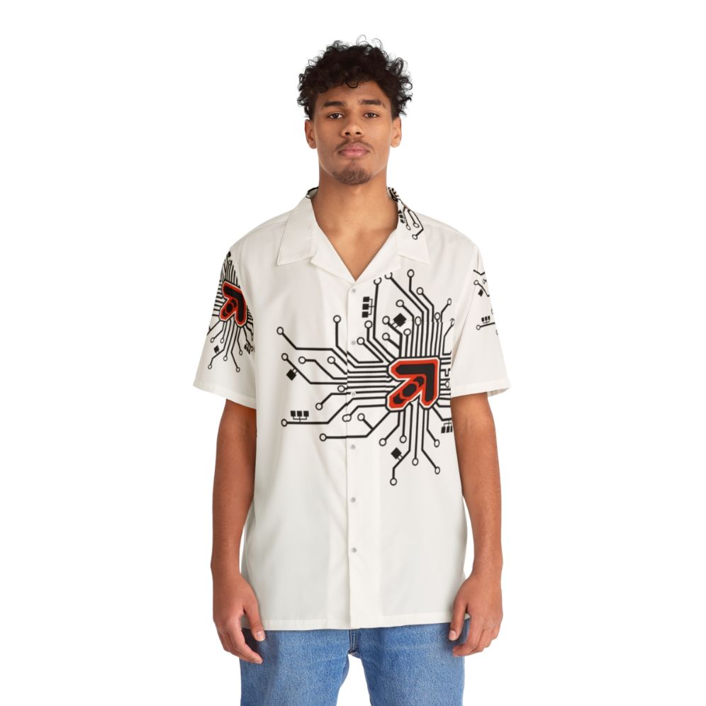 Gamer-Inspired Arrows Hawaiian Shirt - People Front