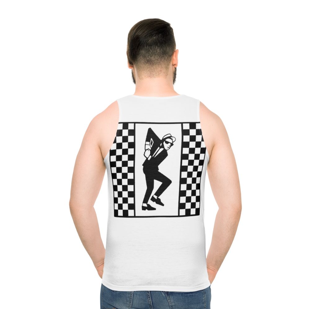 Unisex Rudeboy Ska Punk Reggae Retro Tank Top - men back