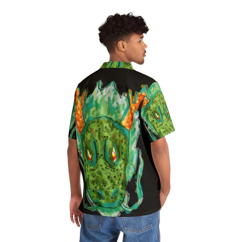 Legendary Earth Dragon Hawaiian Shirt - People Back