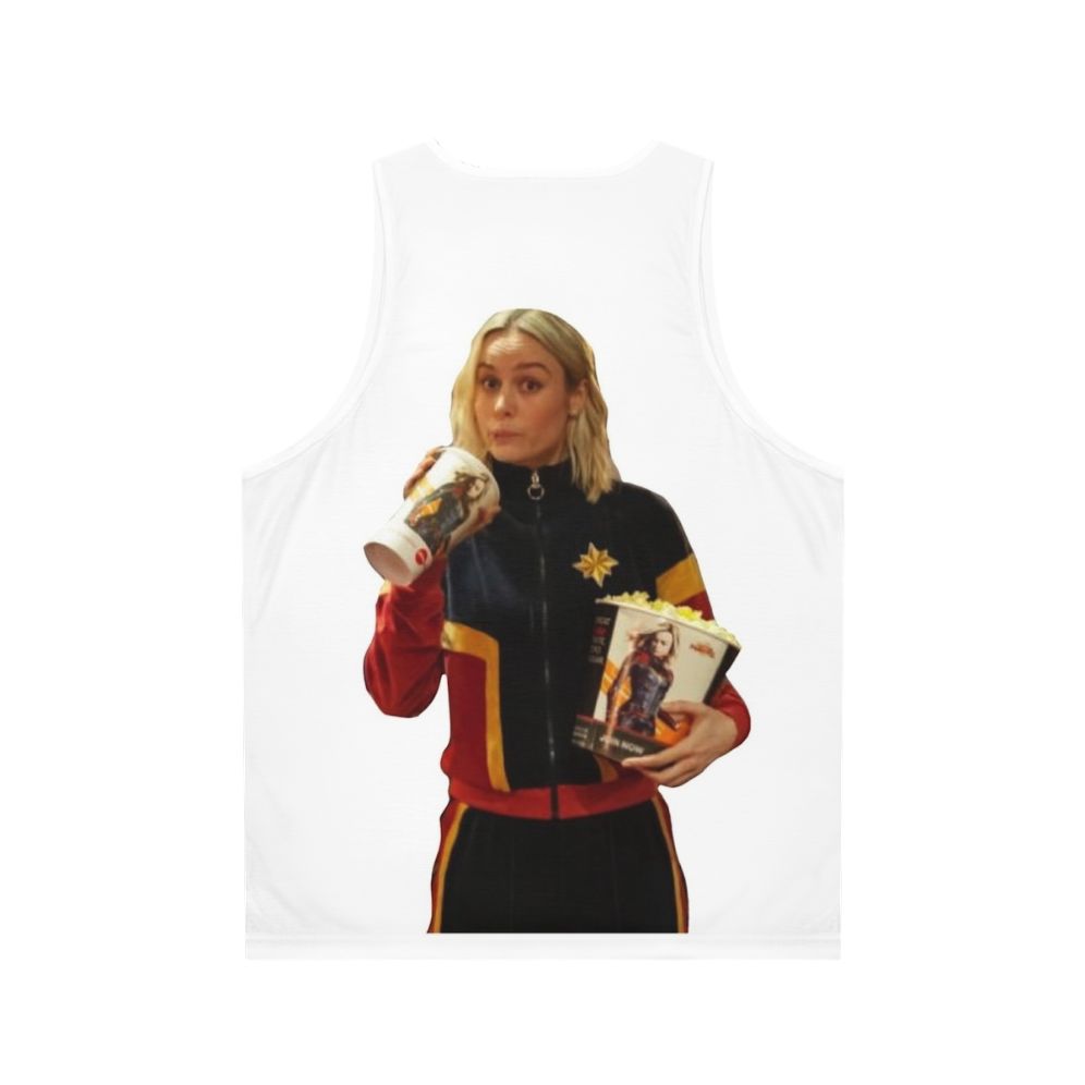 Unisex feminist superhero tank top - Back