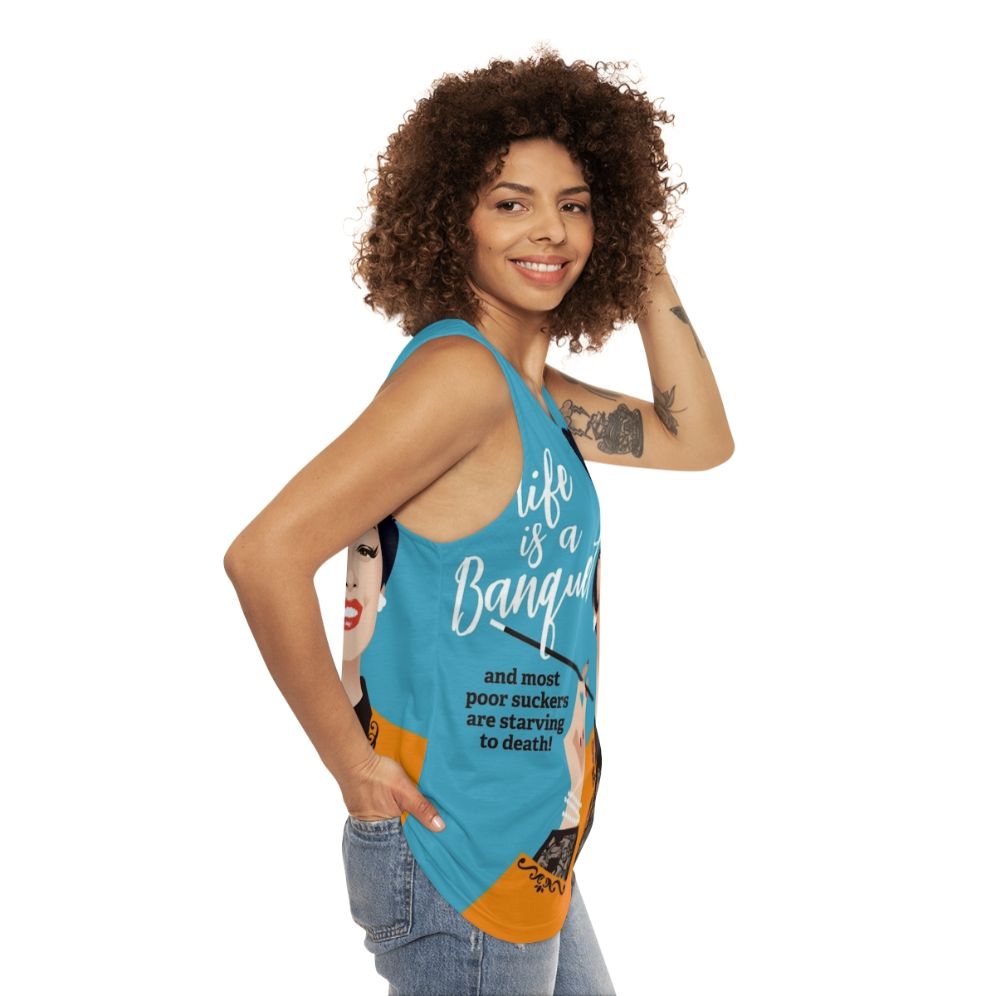 Unisex Banquet Tank Top - women side