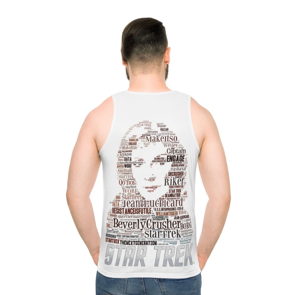 Star Trek The Next Generation Beverly Crusher Tank Top - men back