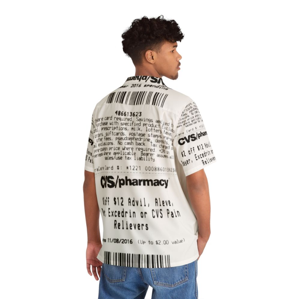 CVS Receipt Hawaiian Shirt - Patriotic and Unique Military Style - People Back