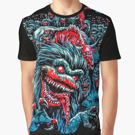 Critters Horror Film Art Graphic T-Shirt