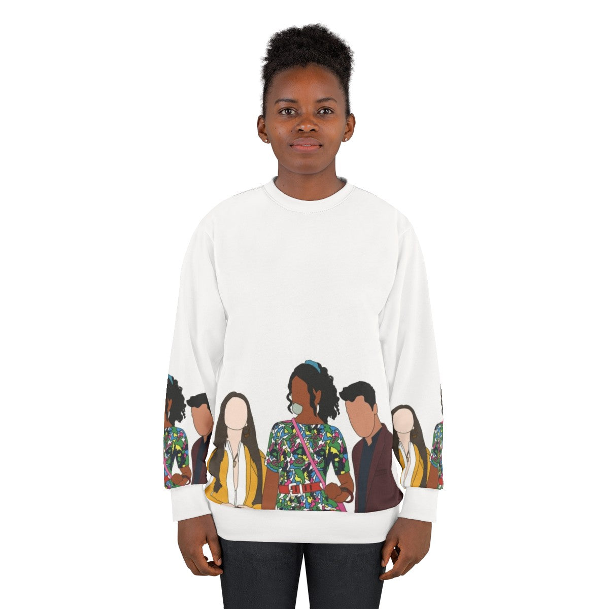 Sex Education Olivia Ruby and Anwar Sweatshirt - women