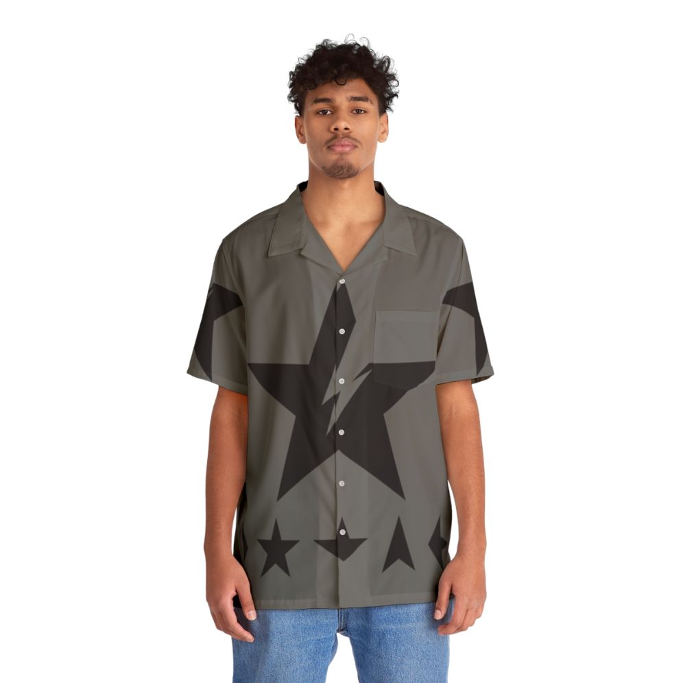 Blackstar Ziggy Stardust Hawaiian Shirt - People Front