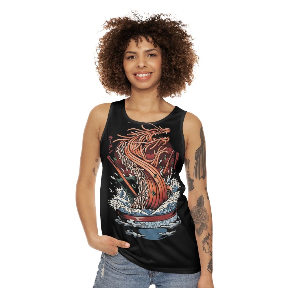 Ramen Dragon Unisex Tank Top - women