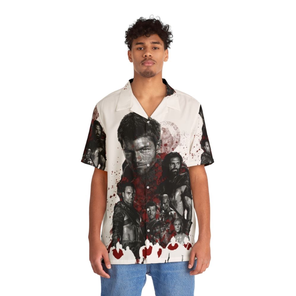 Spartacus and Rebel Leaders Hawaiian Shirt - People Front