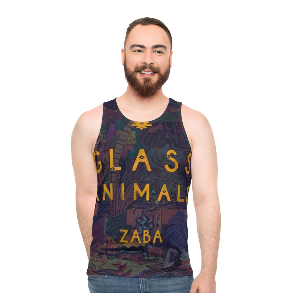 Glass Animals Unisex Trippy Album Art Tank Top - men