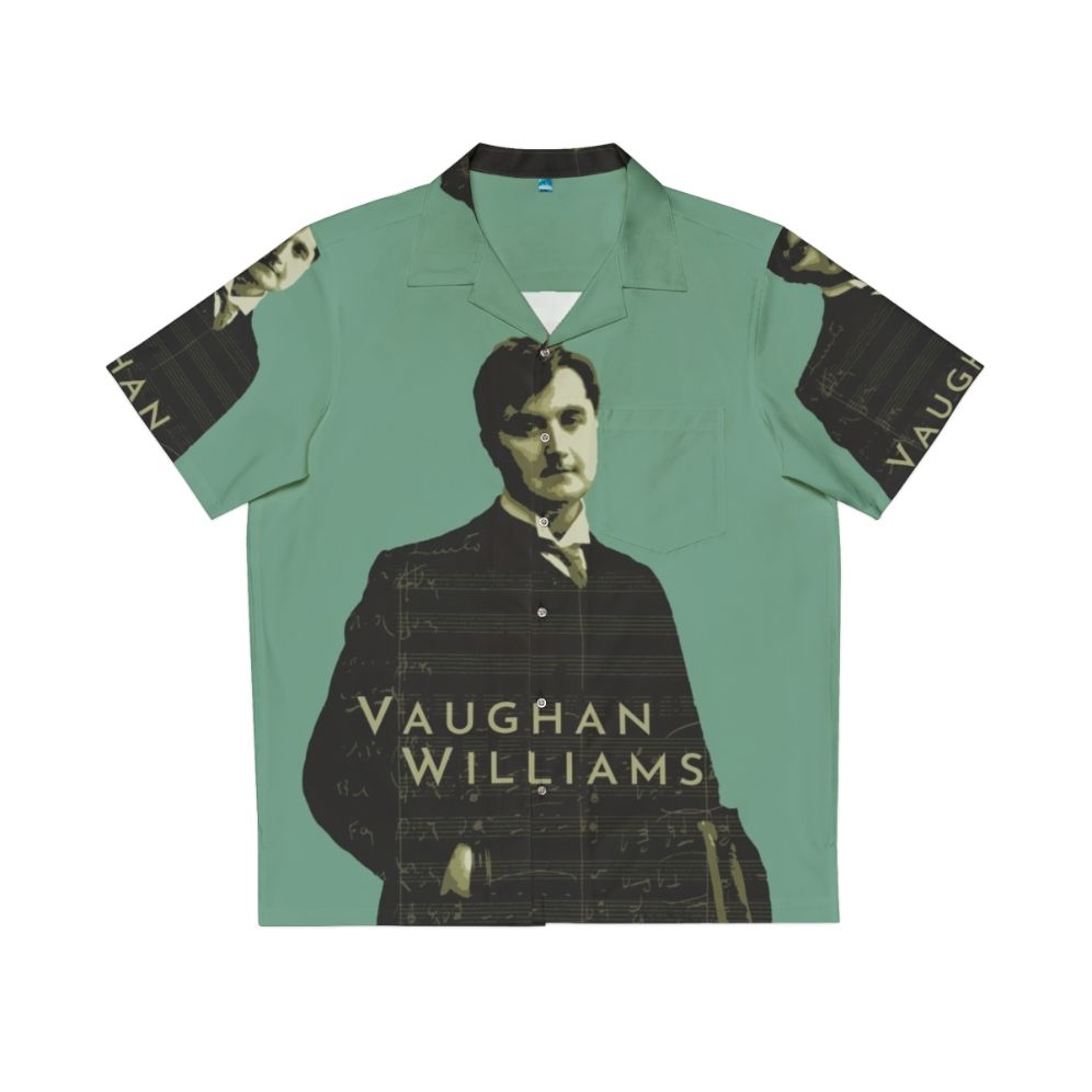 Ralph Vaughan Williams Hawaiian Shirt featuring classical music design