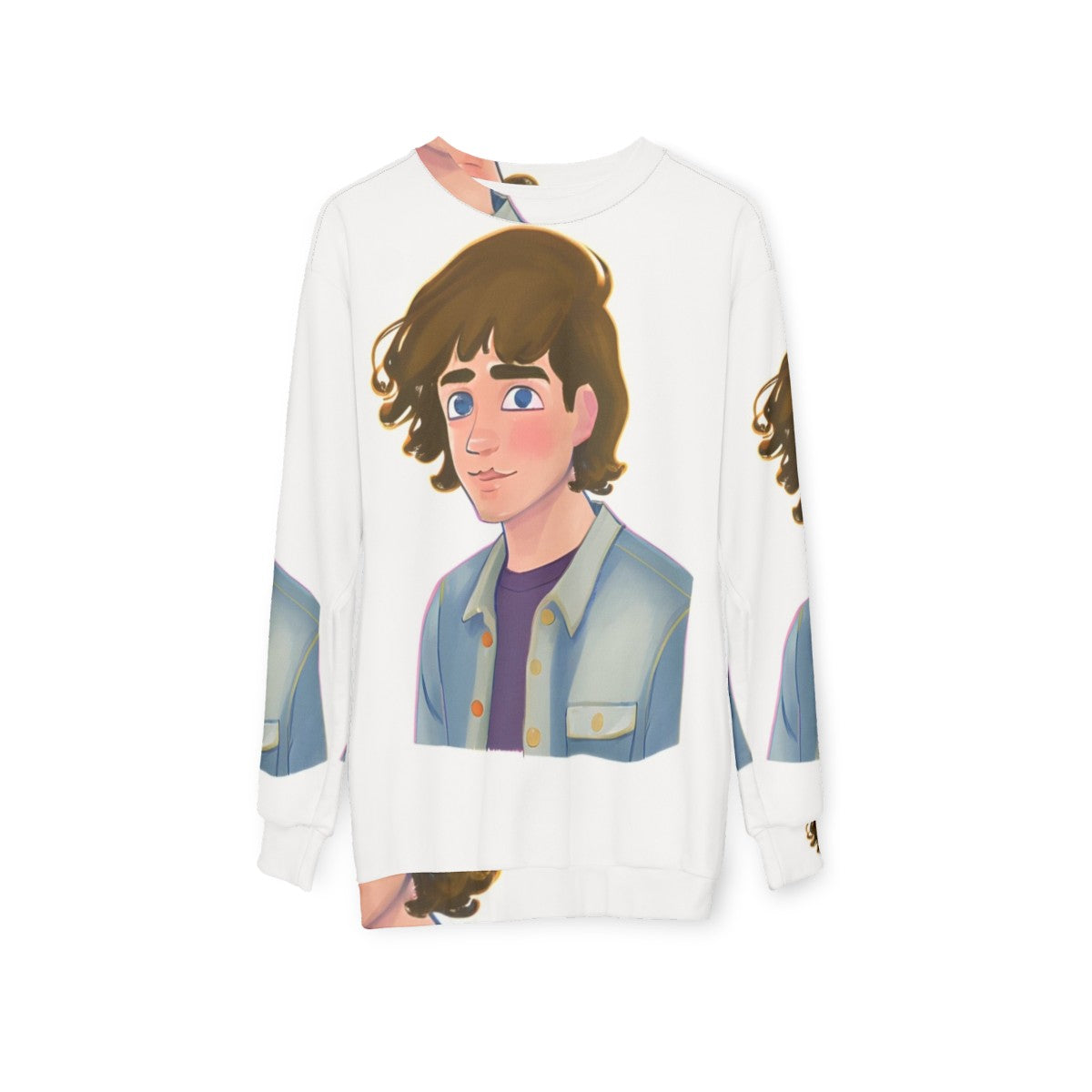 Heartstopper Charlie Spring Inspired Sweatshirt - hanging