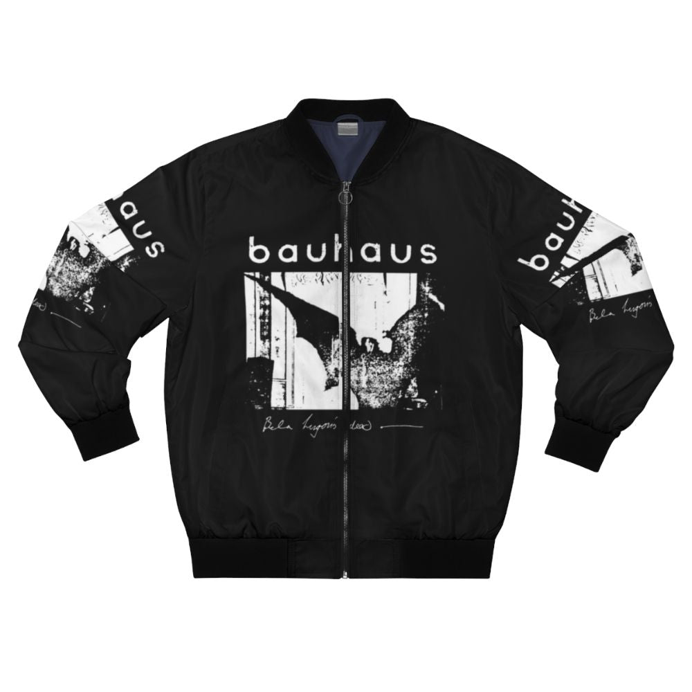 Bauhaus Bomber Jacket with Bat Wing Design