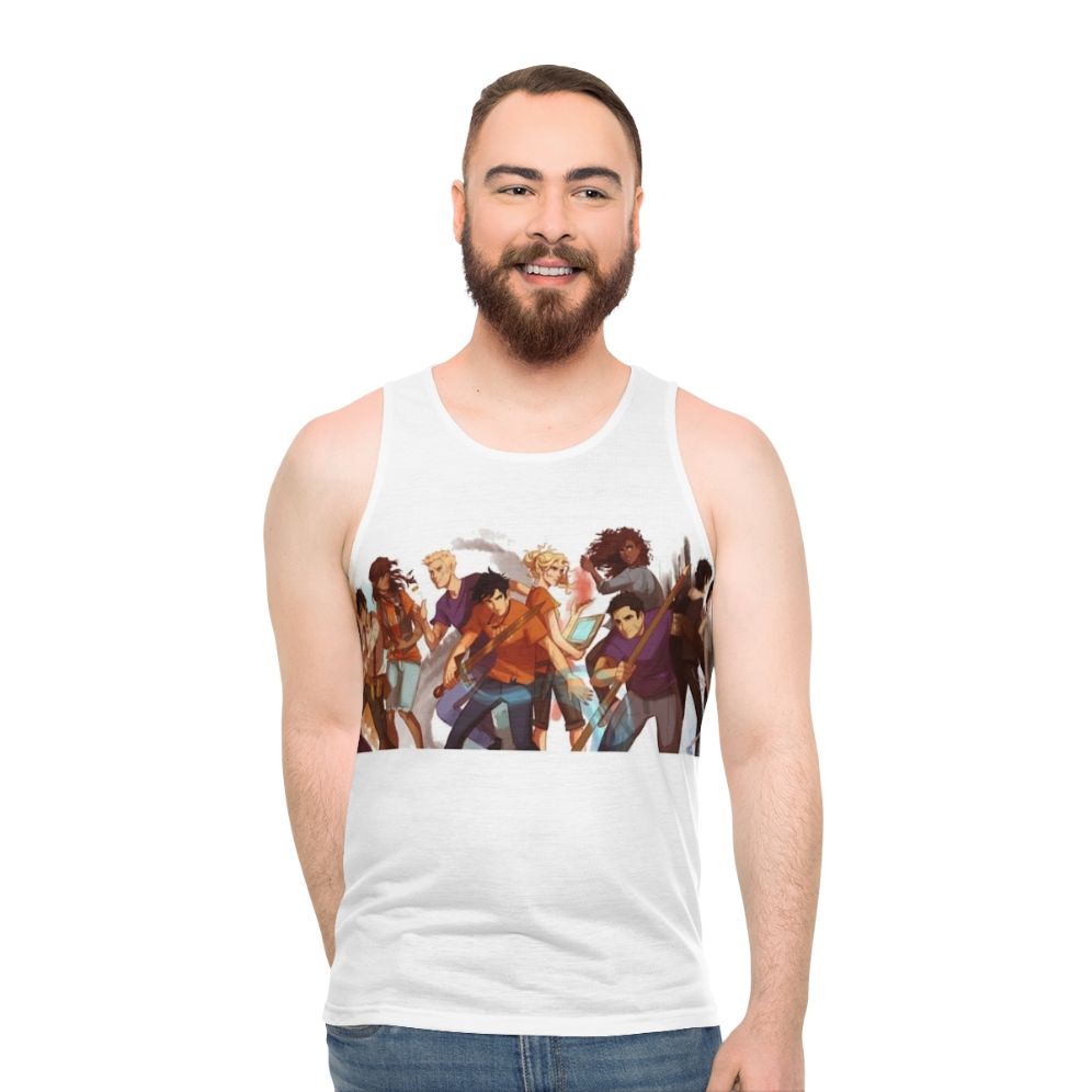 Percy Jackson Heroes of Olympus Unisex Tank Top - men