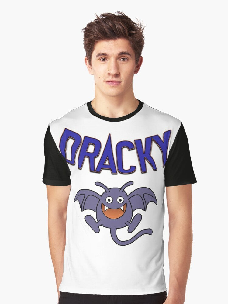 Dragon Quest Dracky digital drawing graphic t-shirt design - Men