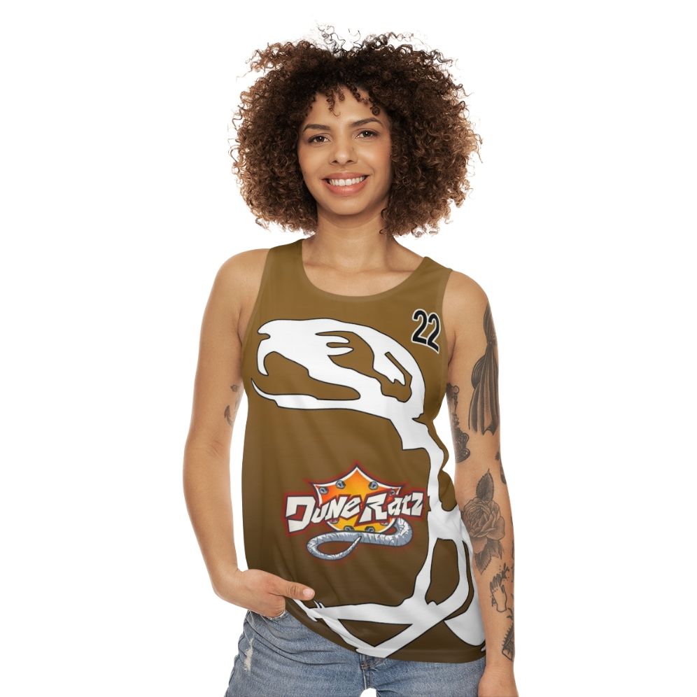 Hot Wheels World Race Cosplay Unisex Tank Top - women