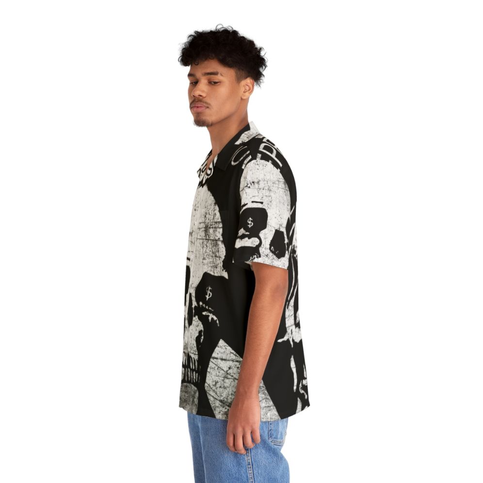 Depression Hawaiian Shirt with Punk Rock and Melbourne Streetwear Vibes - People Left