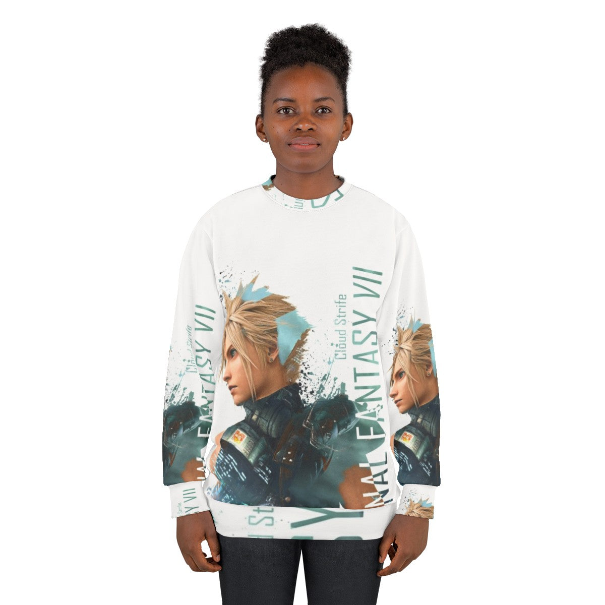 Cloud Strife Final Fantasy 7 Sweatshirt - women