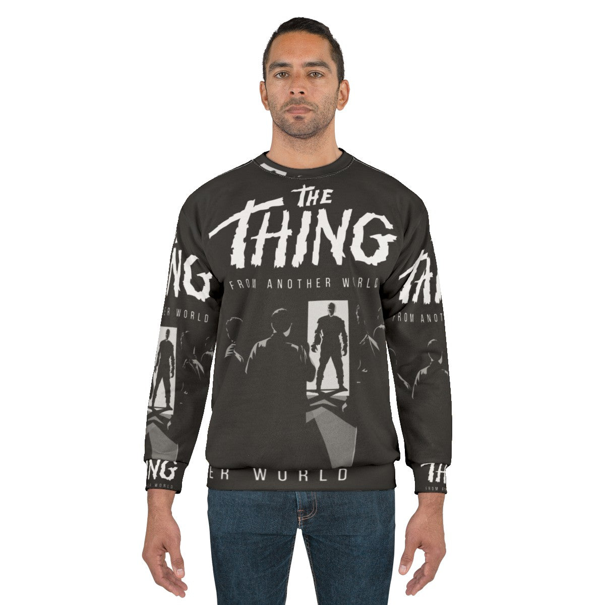 The Thing From Another World 1951 Classic Sci-Fi Sweatshirt - men