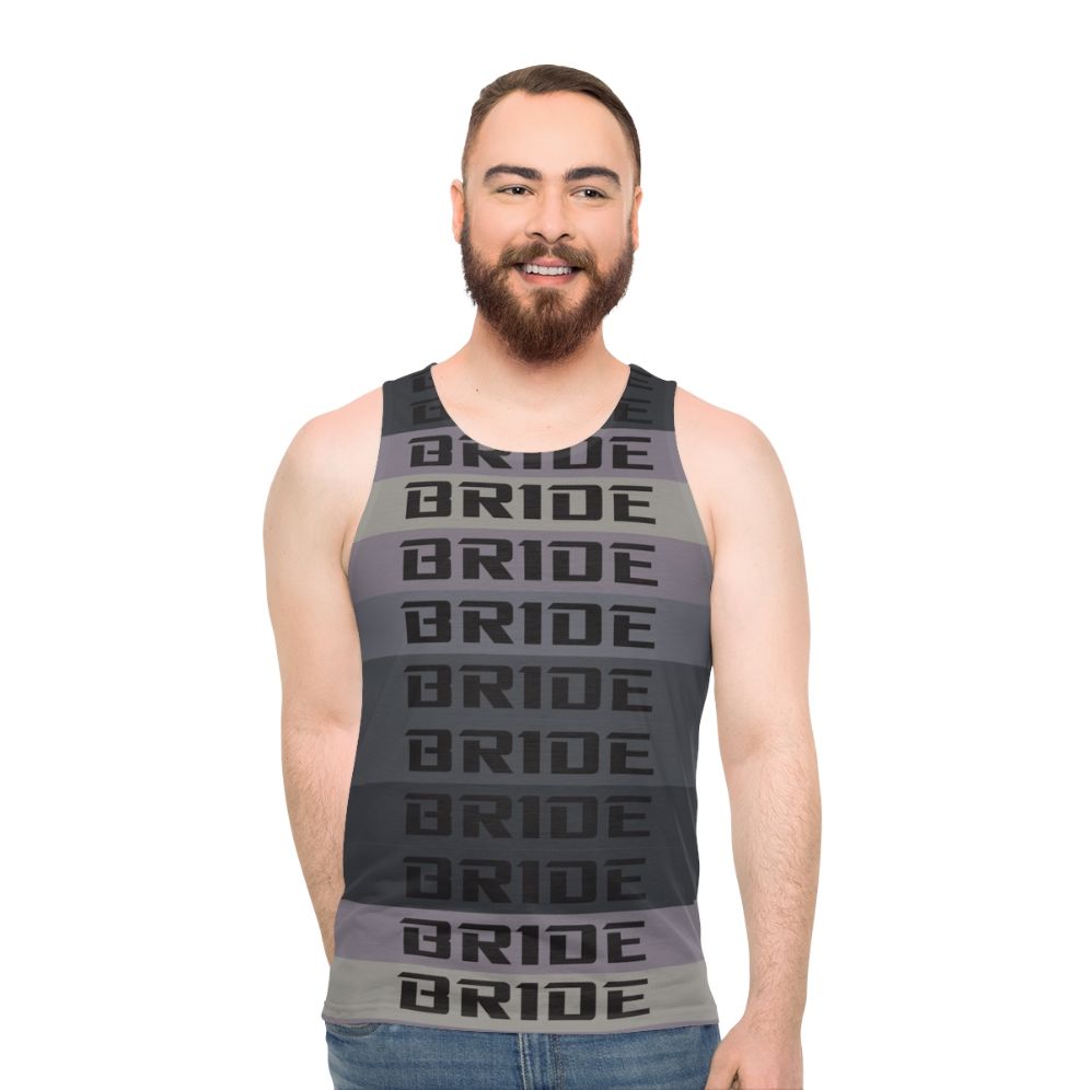 Bride JDM Material Unisex Tank Top - men