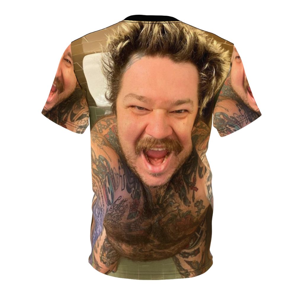 Matty Matheson T-shirt featuring the popular Canadian chef and YouTube personality - Back