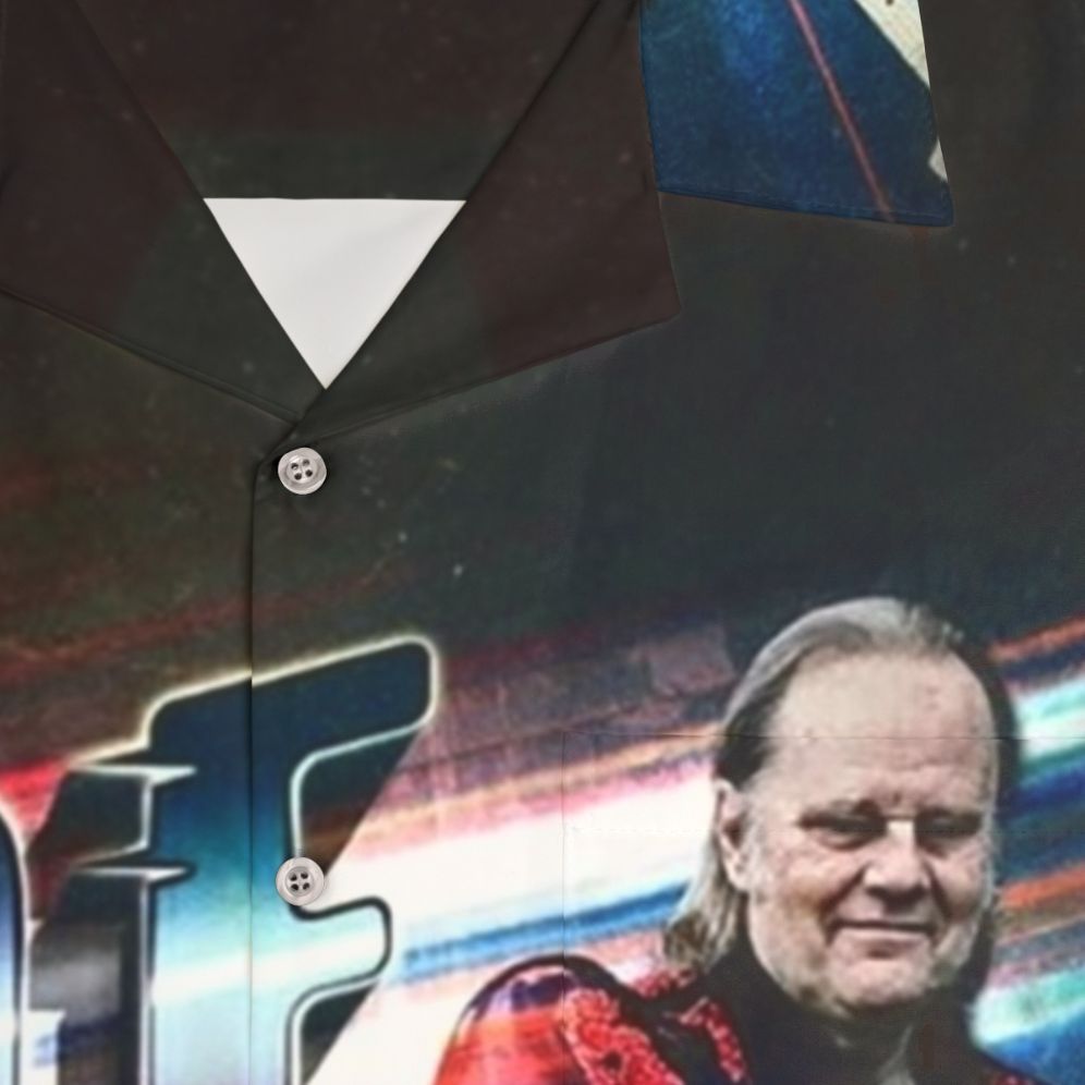 Walter Trout Hawaiian Shirt - Vintage-Inspired Concert Apparel - Detail