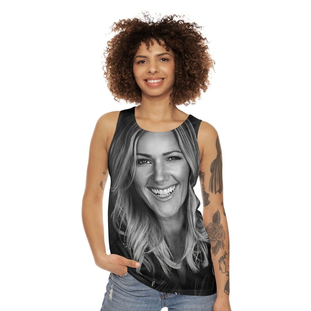 Helene Fischer Unisex Aesthetic Tank Top - women