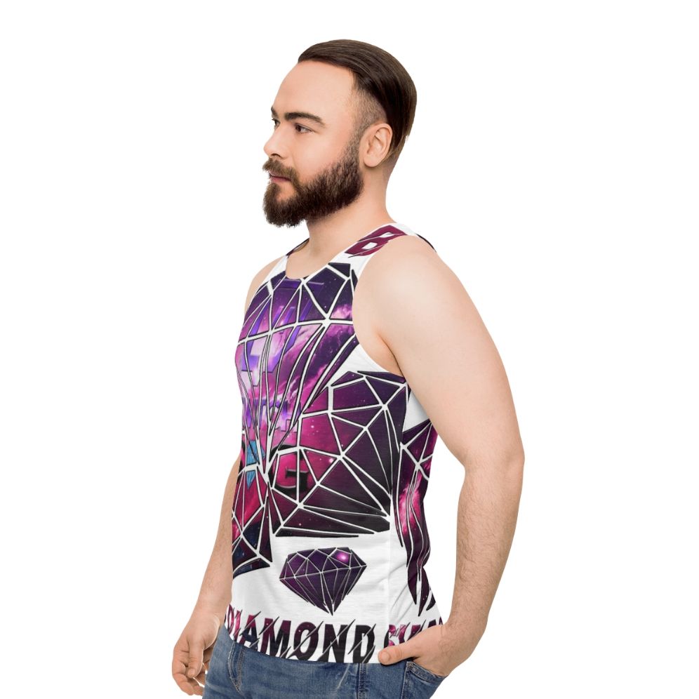 Unisex Twitch Diamond G Virtual Reality Tank Top - men side