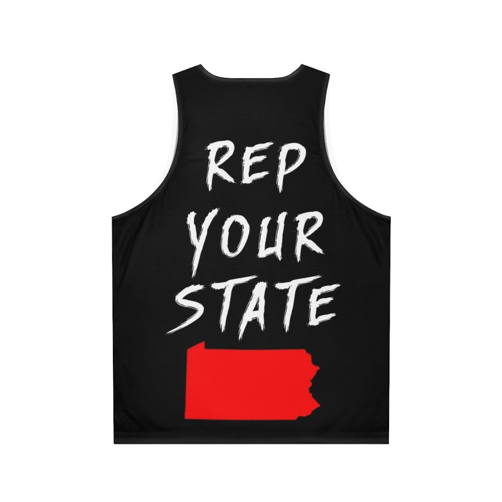 Pennsylvania pride unisex tank top - Back