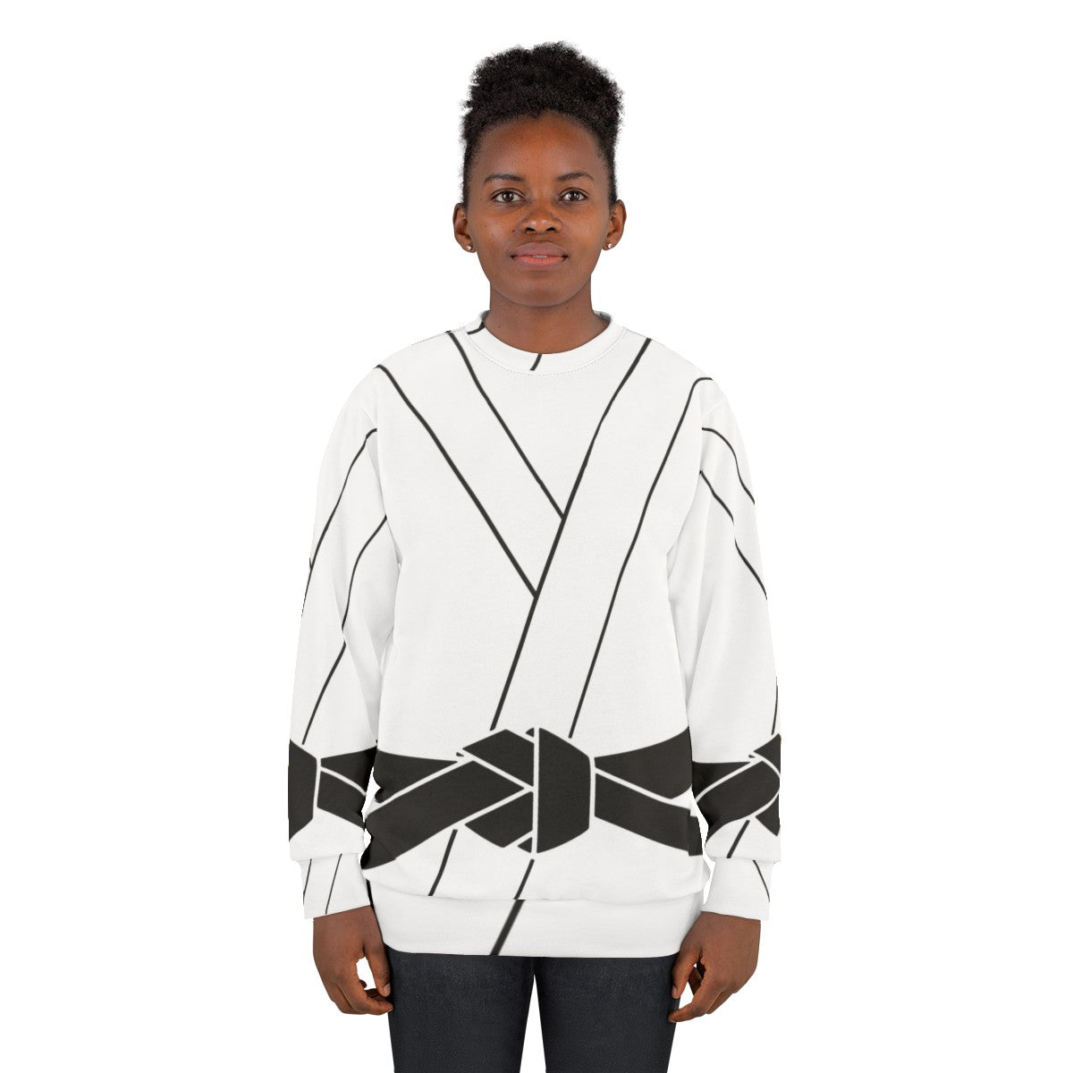 Black Belt Martial Arts Sweatshirt - women