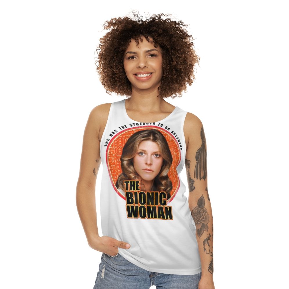 "The Bionic Woman" Unisex Tank Top - women