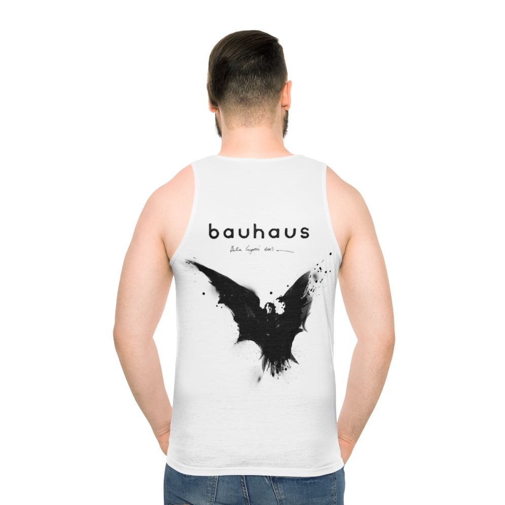 Bela Lugosi's Dead Bauhaus Unisex Tank Top - men back