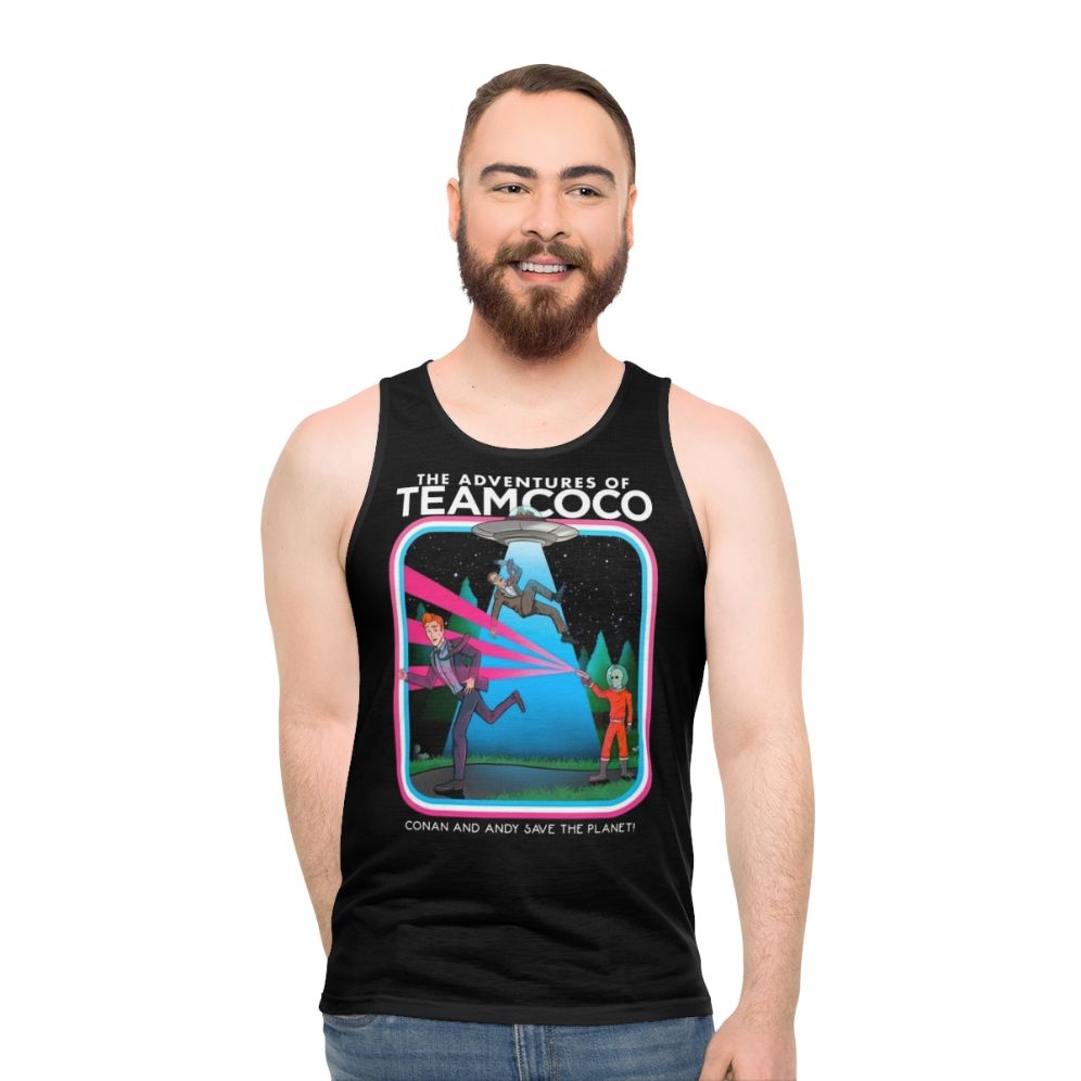 Team Coco Alien Abduction Unisex Tank Top - men