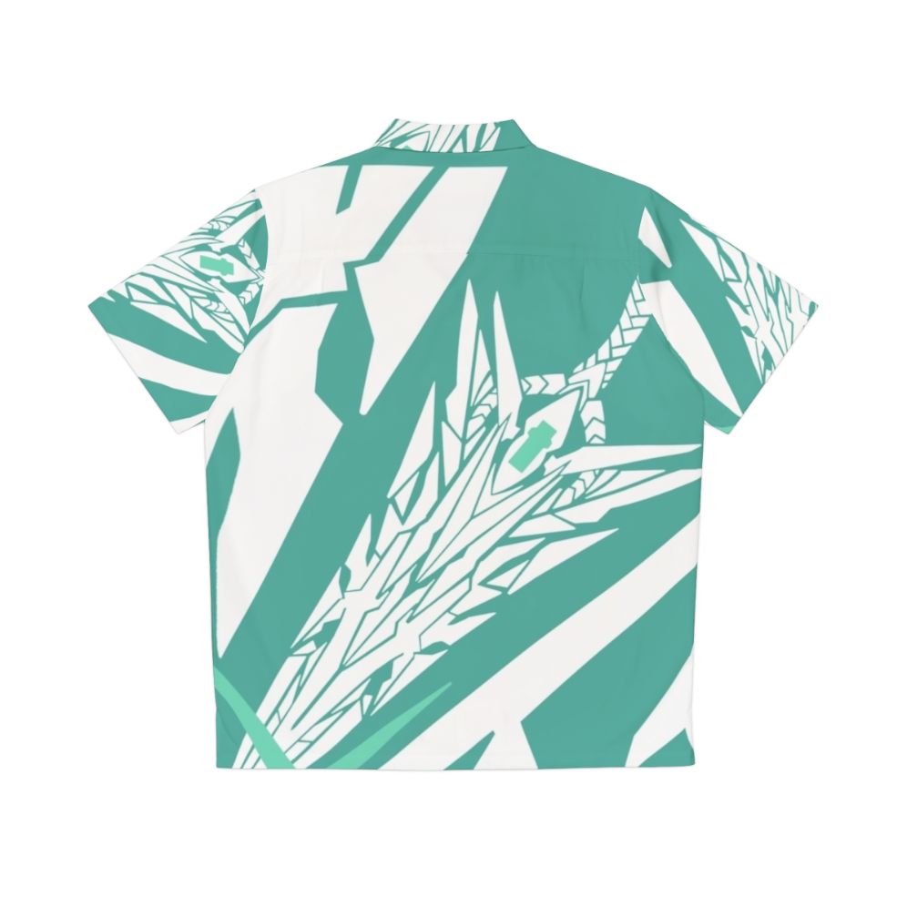 Xenoblade Chronicles 2 Aegis Sword Hawaiian Shirt - Back